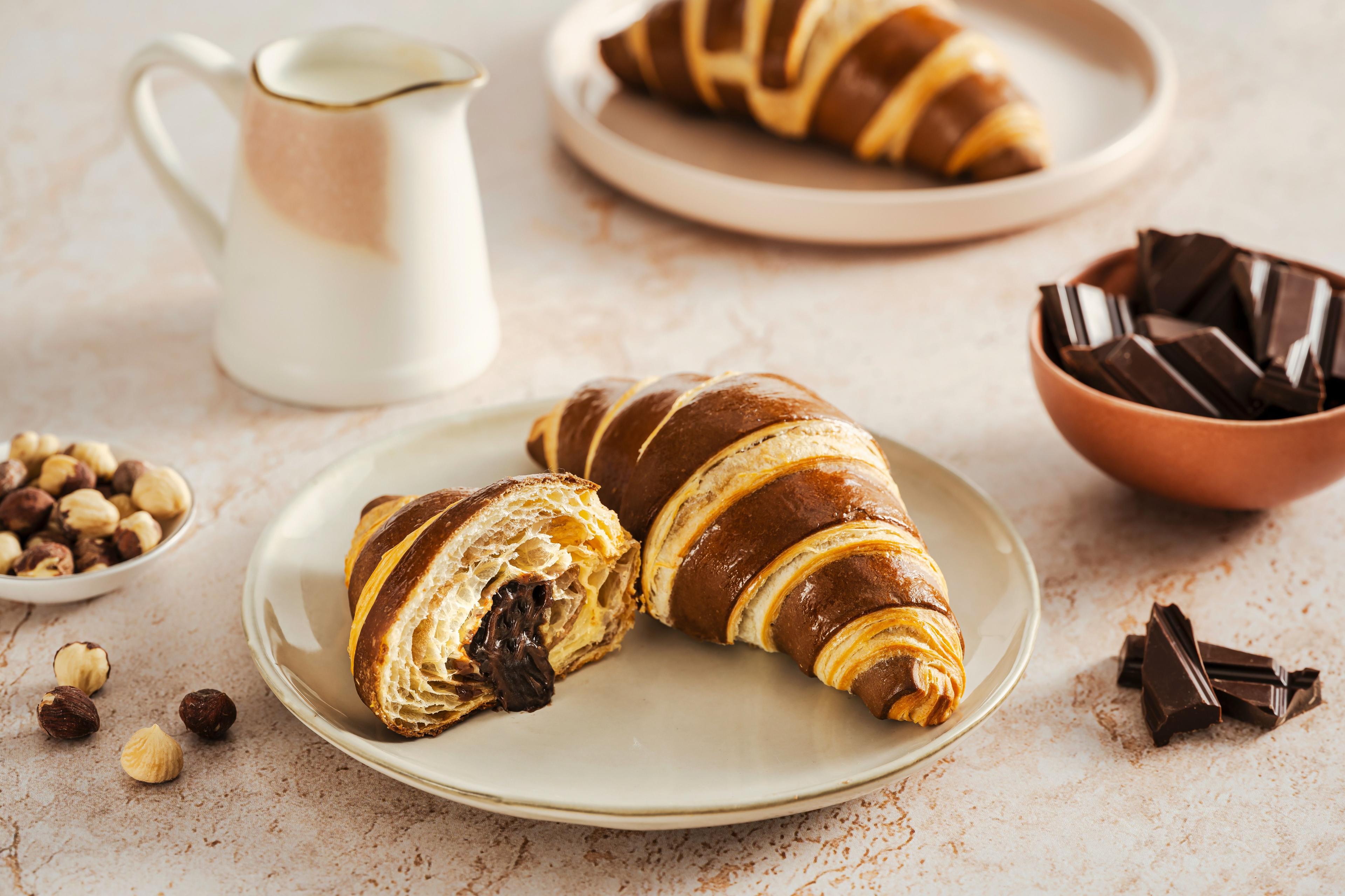 Croissant choco-noisette