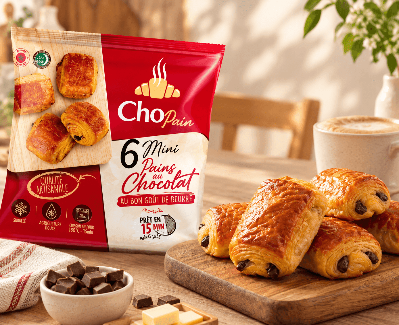 Mini pain au chocolat